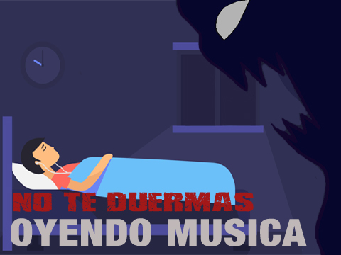 No te duermas oyendo música